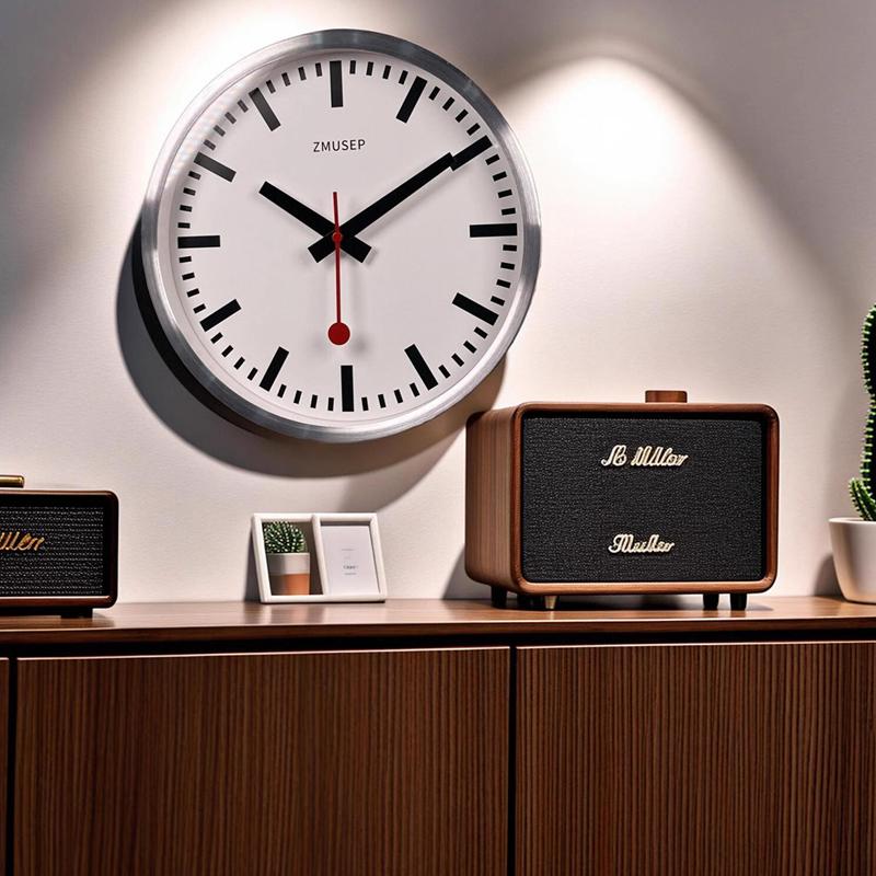 Luxury Watch Wall Clock - 12 Polegada moderno simples luxo metal