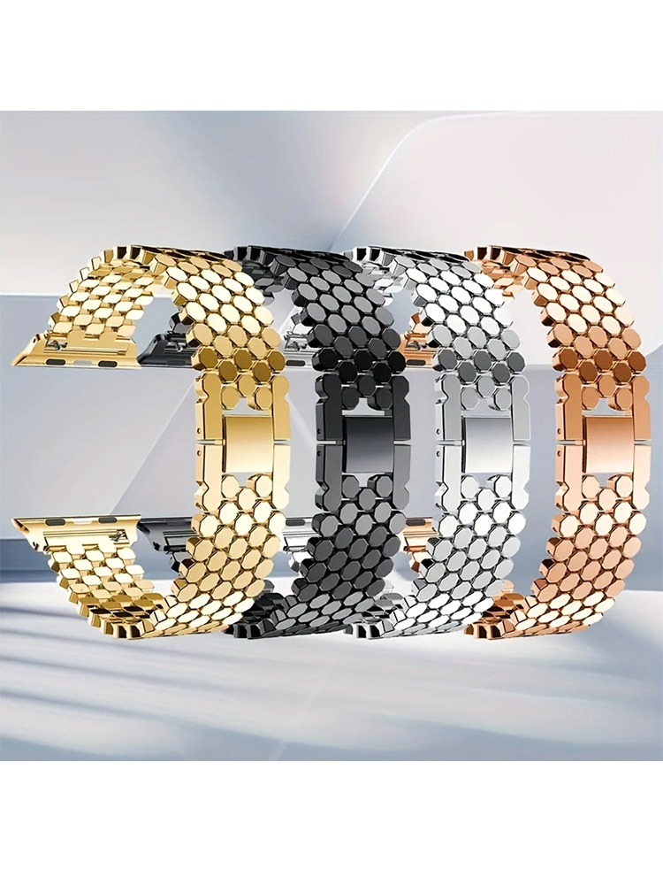 Luxury Watch Apple Bands - Pulseira de aço inoxidável para apple