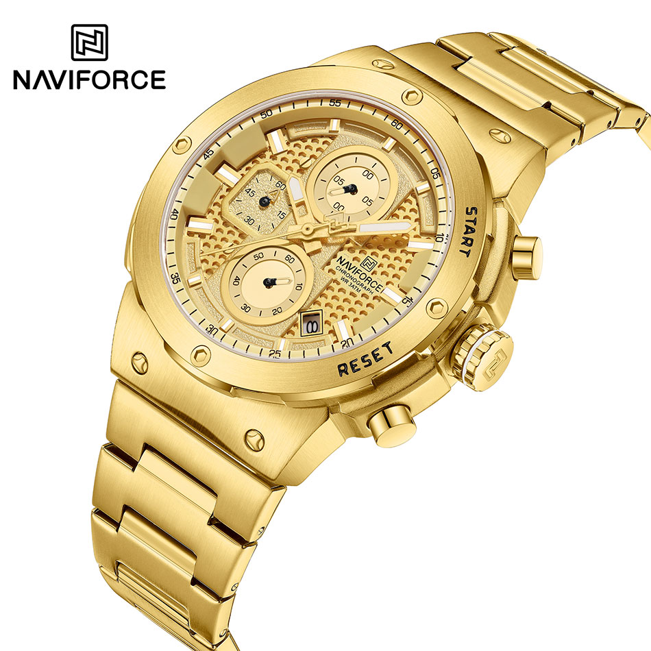 Field Watch Military - NAVIFORCE Relógio masculino de luxo, luminoso,