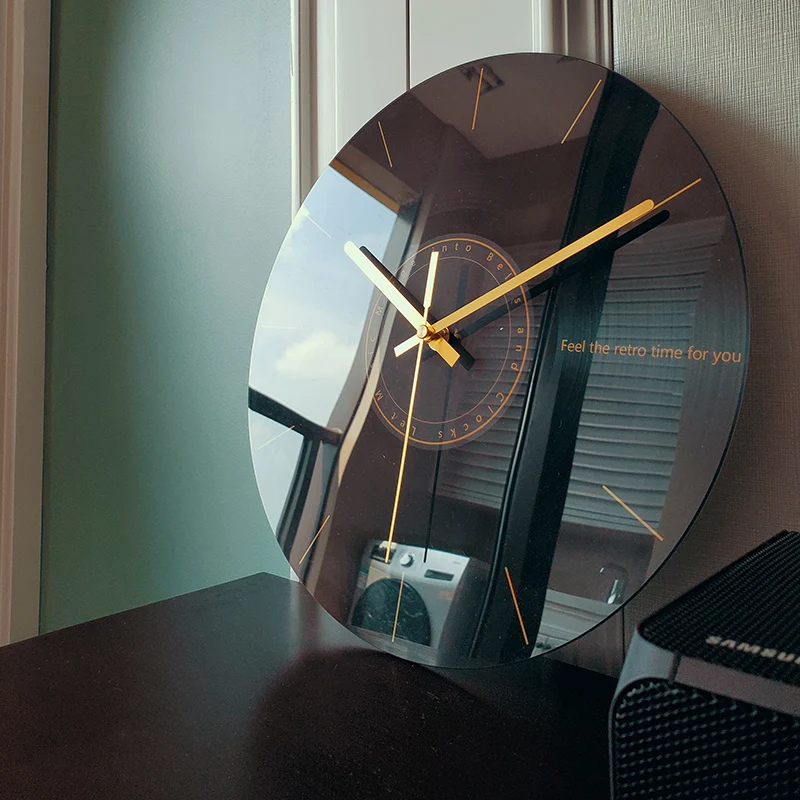 Luxury Watch Europe - Luxo silencioso relógio de parede sala