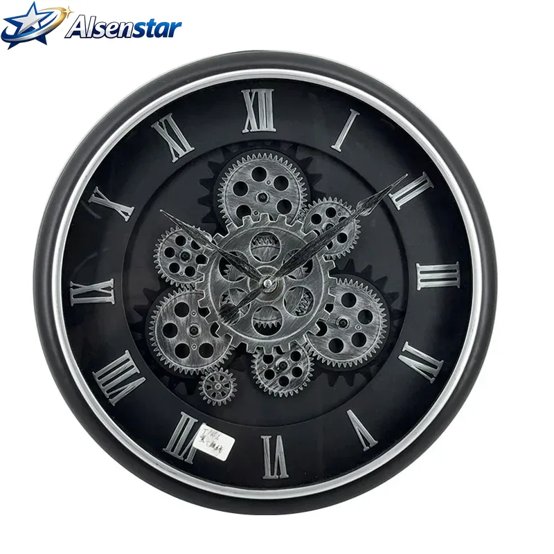 Luxury Watch Wall Clock - Relógio de Parede Industrial de Luxo