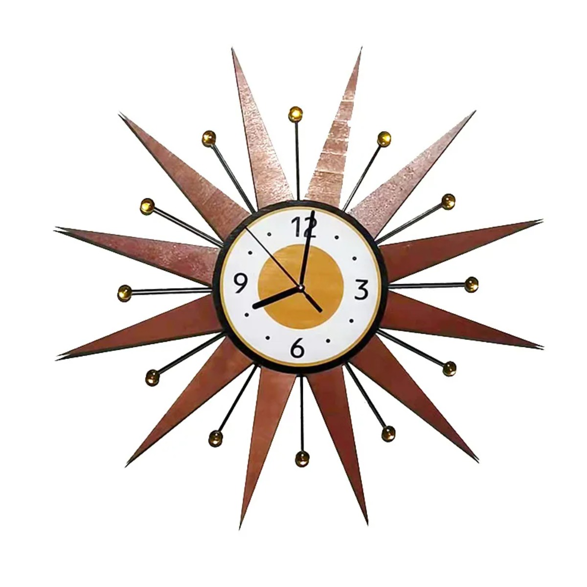 Luxury Watch Wall Clock - Relógio de Parede Moderno Grande Silencioso,