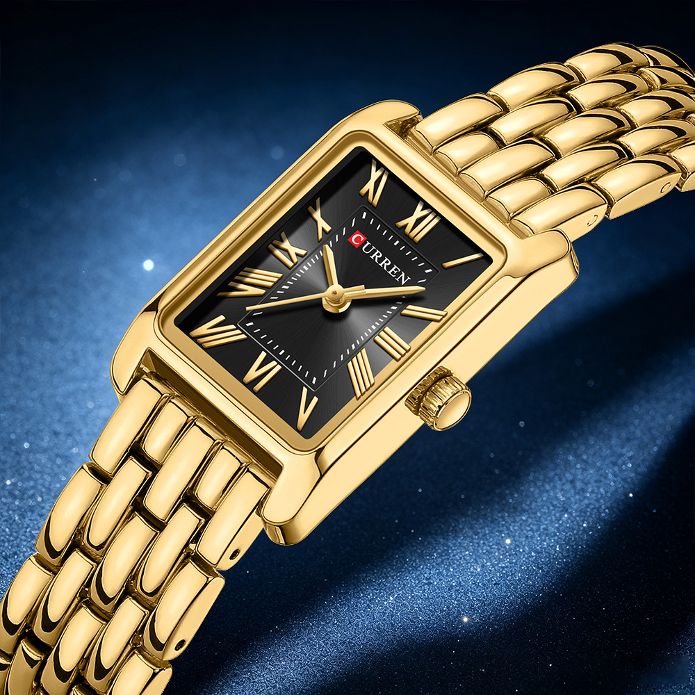 Luxury Watch Square - Relógio de Pulso Feminino de Luxo