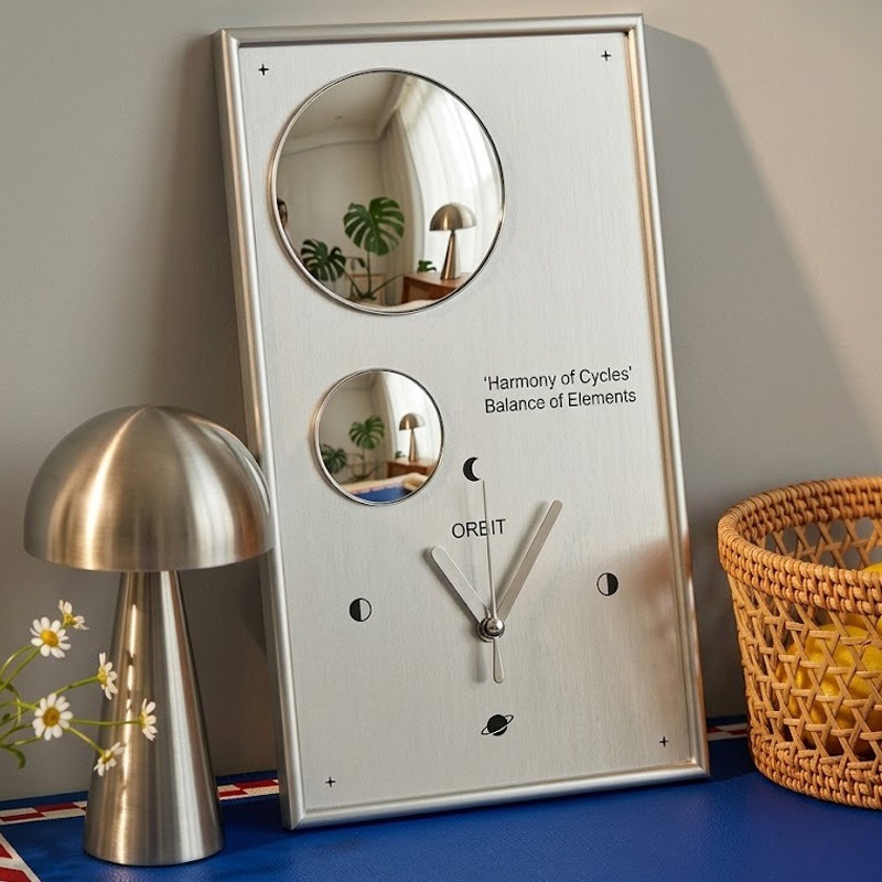 Luxury Watch Wall Clock - Relógio de Parede Magnético Luxuoso para