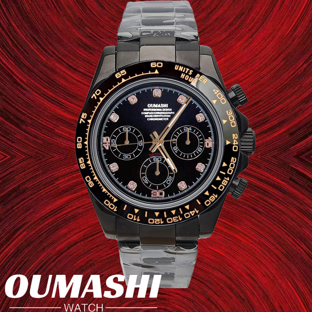 Luxury Watch Zone - Vk63 relógios 39.3mm relógio de luxo