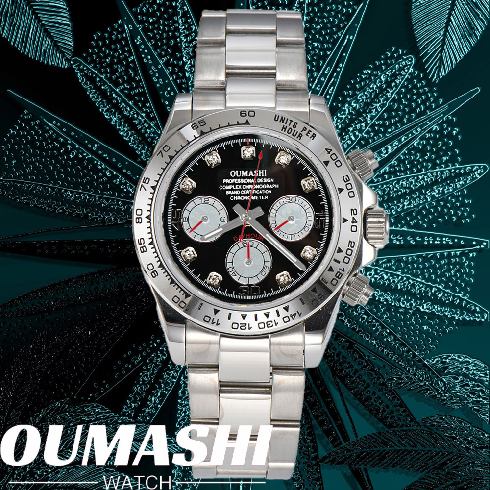 Luxury Watch Zone - Luxo vk63 relógio 39.3mm quartzo cronógrafo