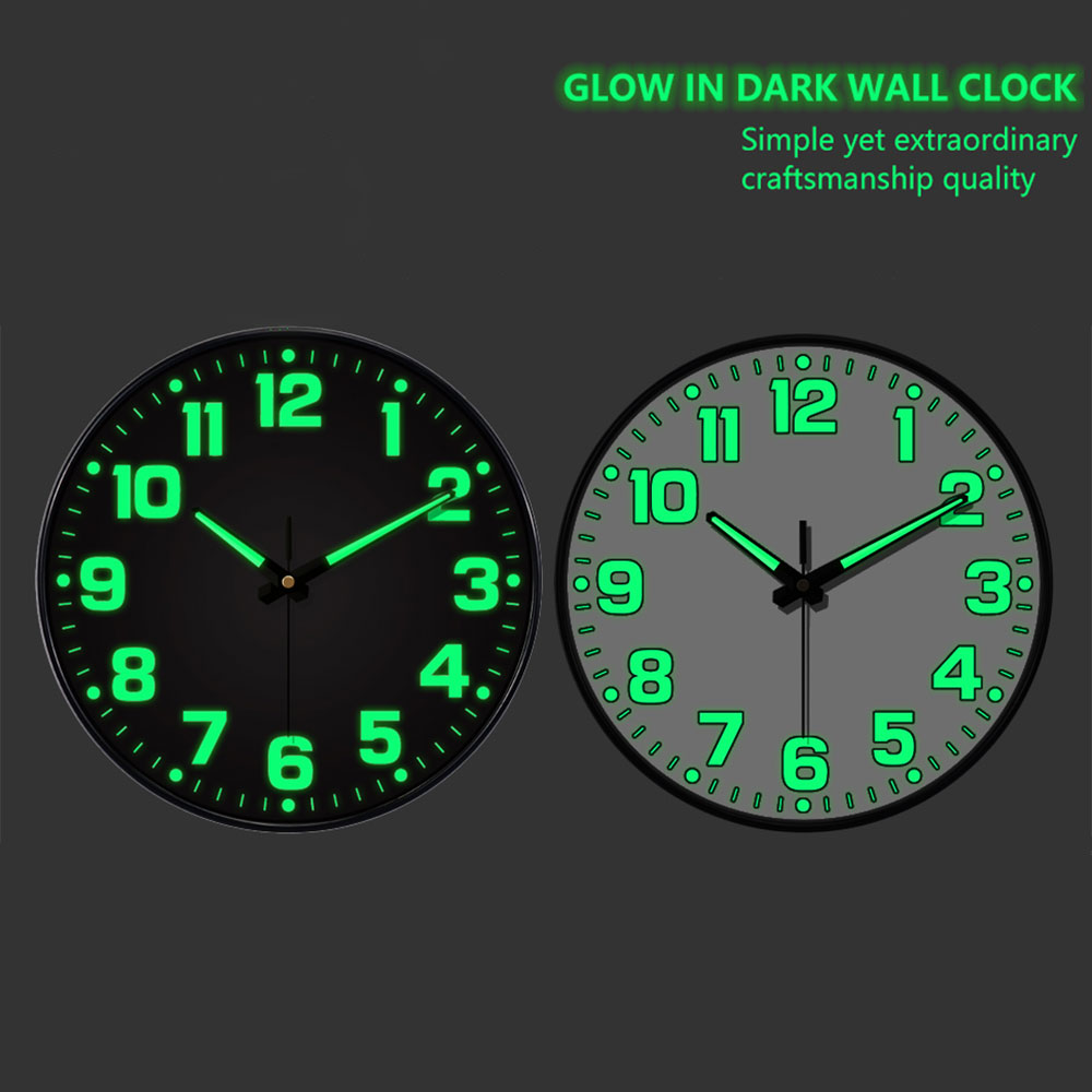 Luxury Watch Wall Clock - 1 pc relógio de parede luminoso
