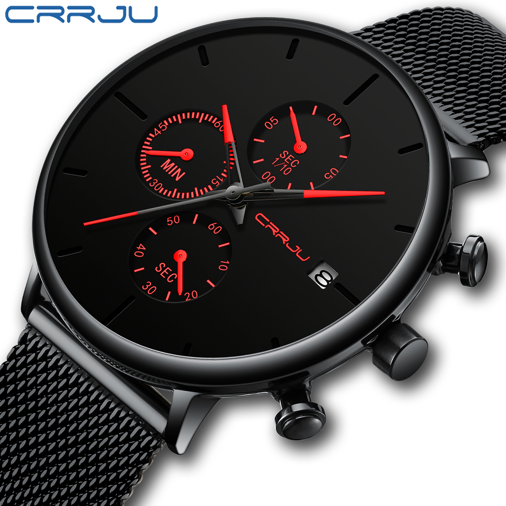 Luxury Watch Unique - Crrju relógios masculinos de luxo esporte