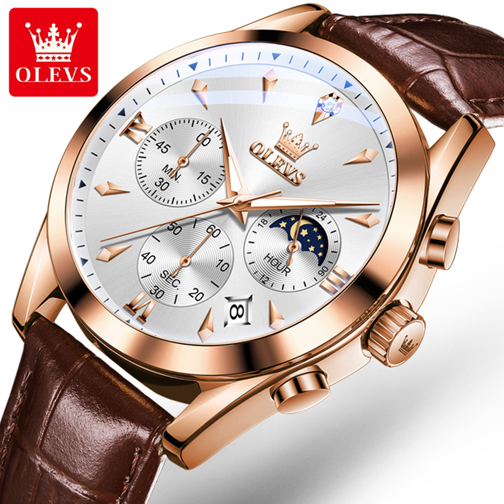 Luxury Watch Affordable - Olevs marca nova moda relógio de