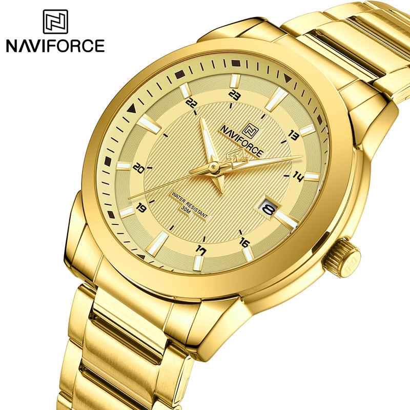 Field Watch Military - 2024 marca superior naviforce relógios masculinos