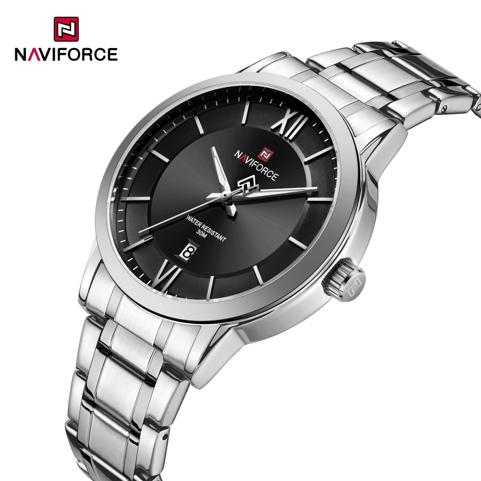 Field Watch Military - Naviforce relógios para homens moda calendário