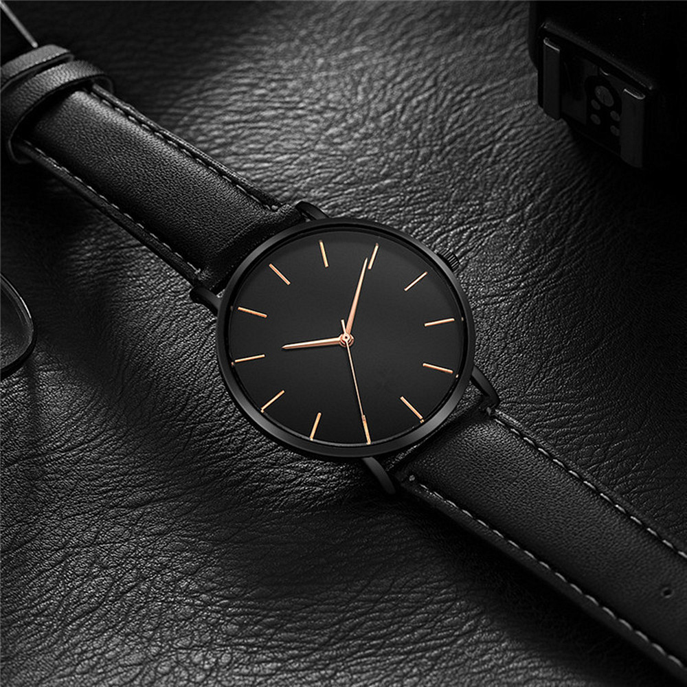 Luxury Watch Affordable - Estilo simples analógico quartzo relógio masculino