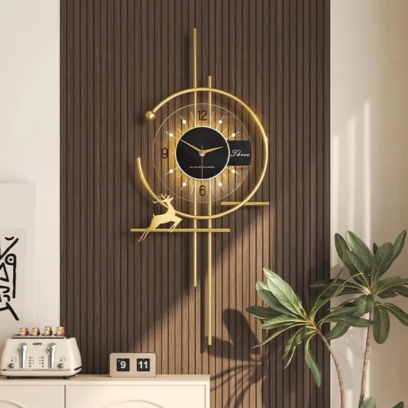 Luxury Watch Wall Clock - Popular sala de jantar relógio parede