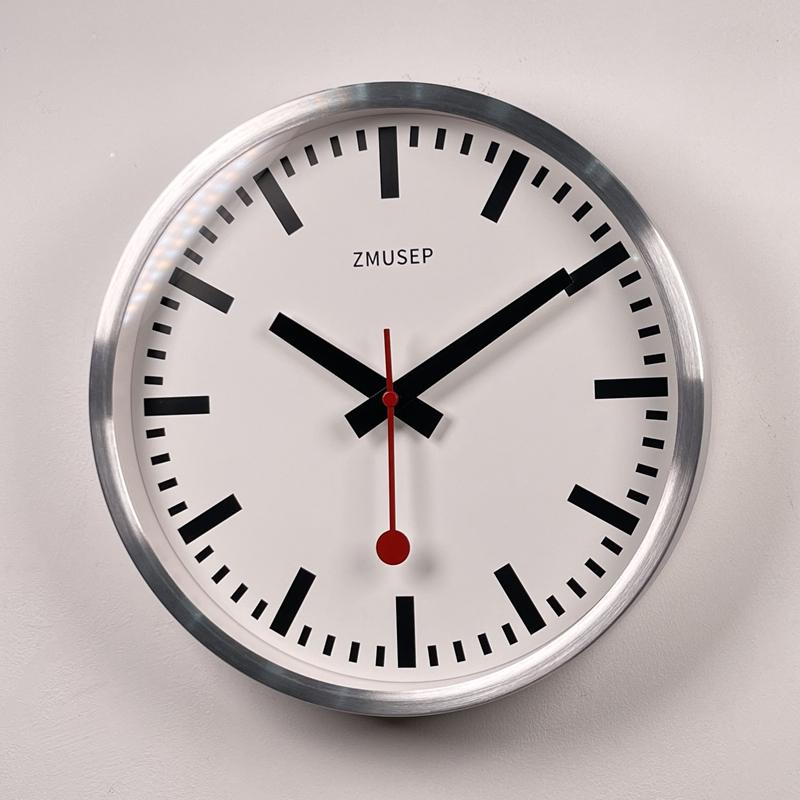 12 Polegada moderno simples lu - Luxury Watch Wall Clock avaliação e preço