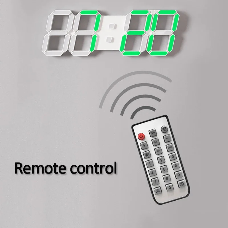 Relógio Despertador Digital LE - Luxury Watch Wall Clock avaliação e preço