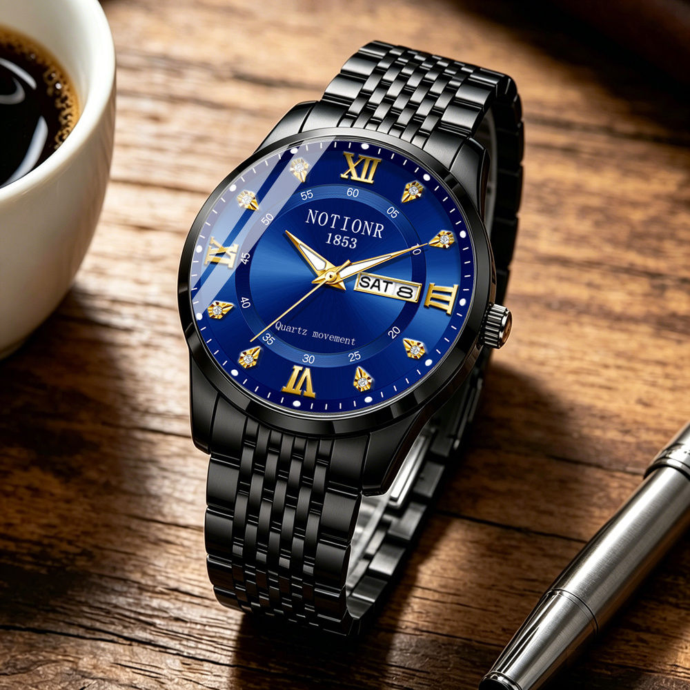 Relógio de moda masculino mult - Luxury Watch Display avaliação e preço