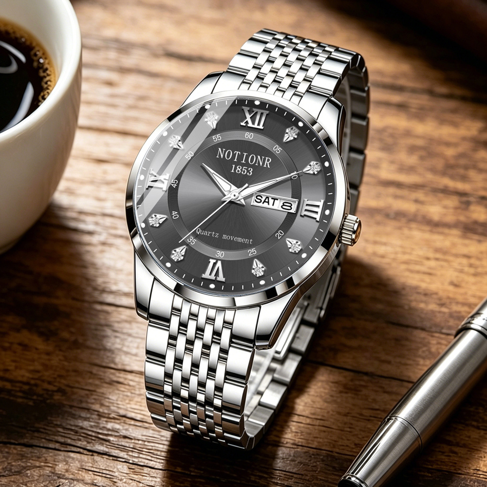 Relógio de moda masculino mult - Luxury Watch Display avaliação e preço