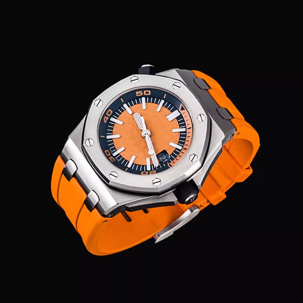 Adequado para pulseira de sili - Audemars Piguet Watch Royal Oak avaliação e preço