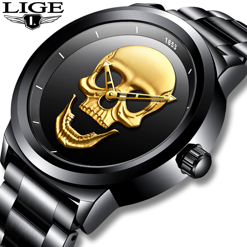 LIGE Esporte Mens Relógios Top - Luxury Watch Affordable avaliação e preço