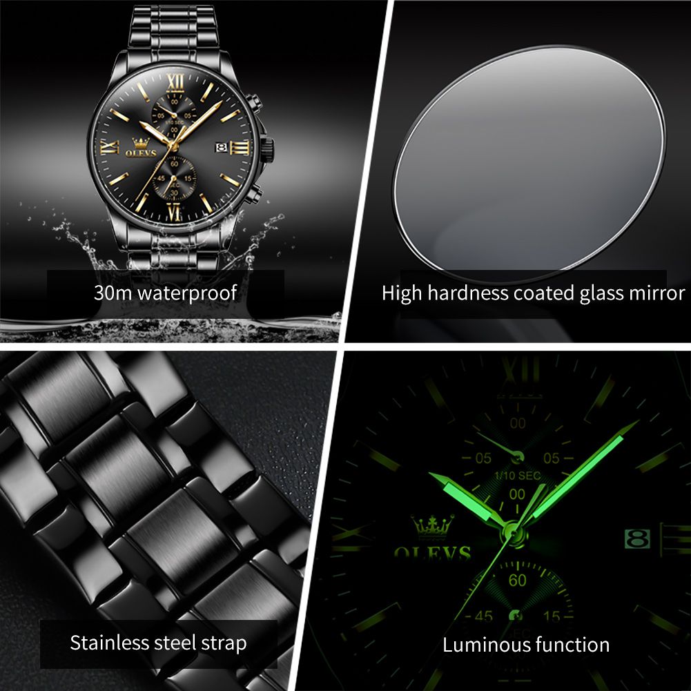 Olevs 2886 clássico relógio de - Luxury Watch Affordable avaliação e preço