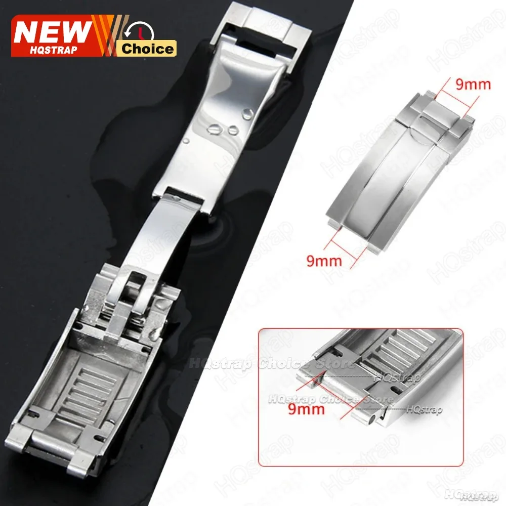 Fivela dobrável de 9mm x 9mm p - Luxury Watch Unique avaliação e preço