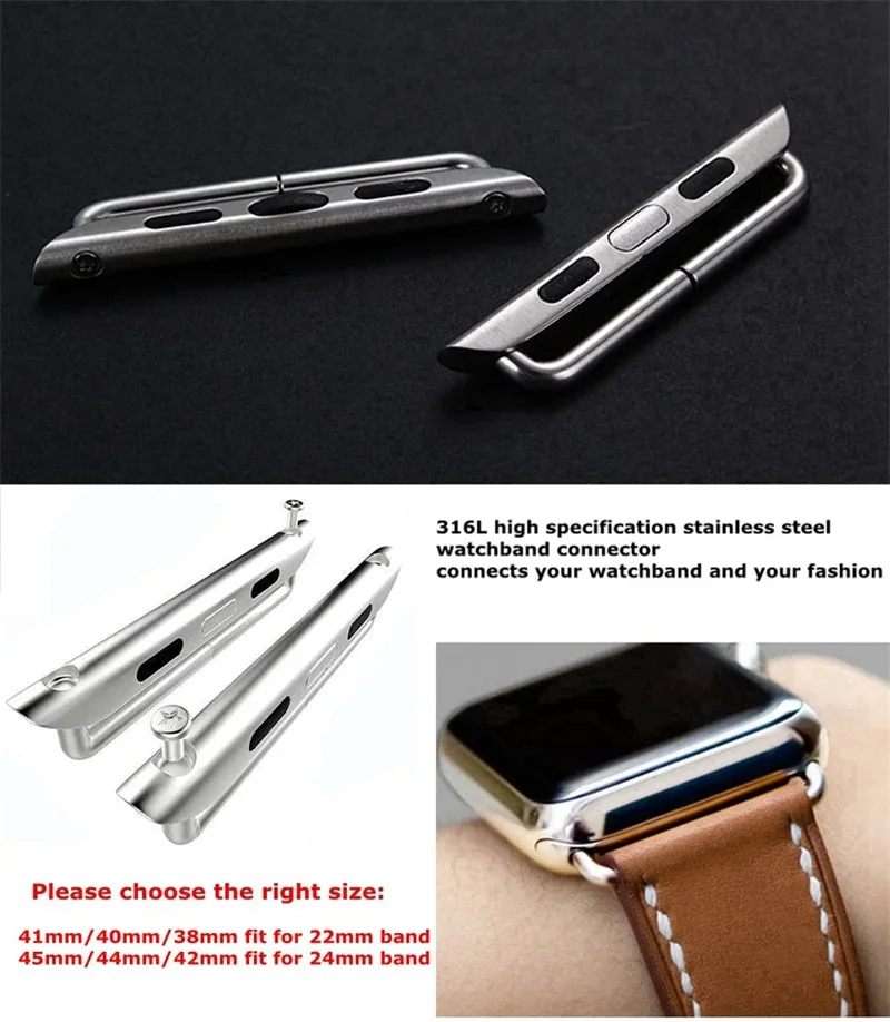 Adaptador de conector para app - Luxury Watch Apple Bands avaliação e preço