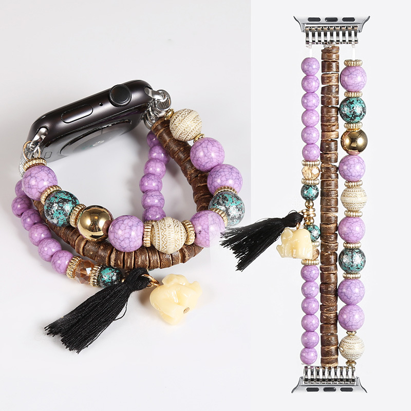 Pulseira boêmia para apple rel - Luxury Watch Apple Bands avaliação e preço