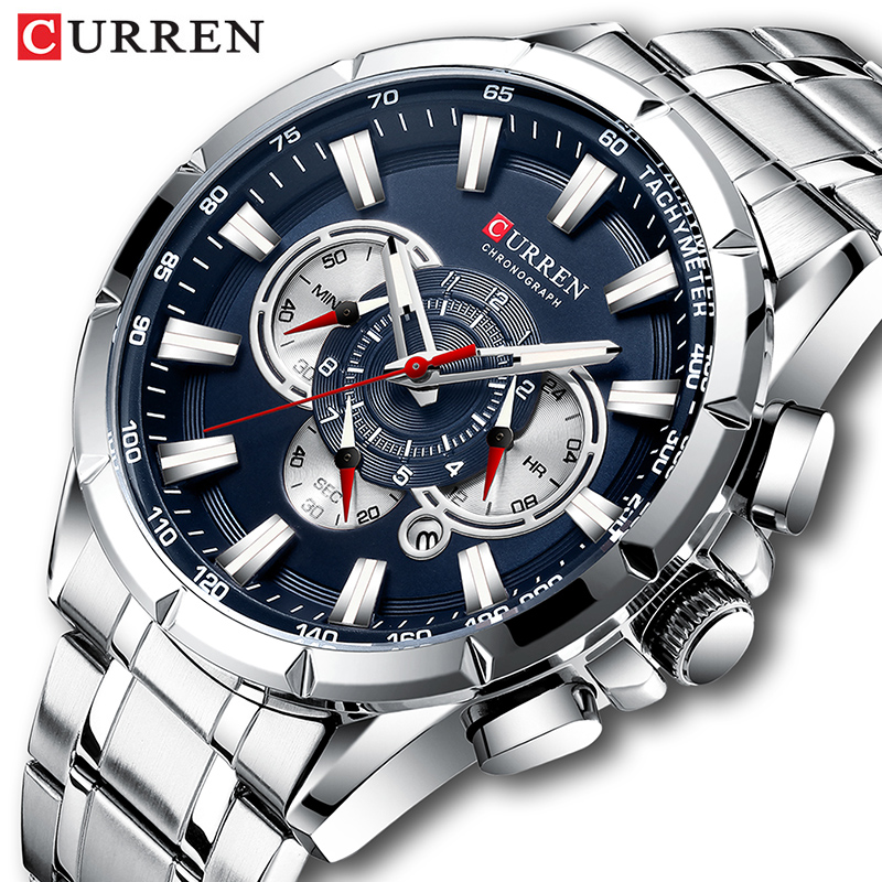 Curren relógio de pulso mascul - Luxury Watch Affordable avaliação e preço
