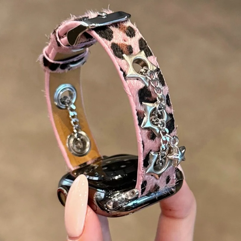 Pulseira de couro de luxo avan - Luxury Watch Apple Bands avaliação e preço