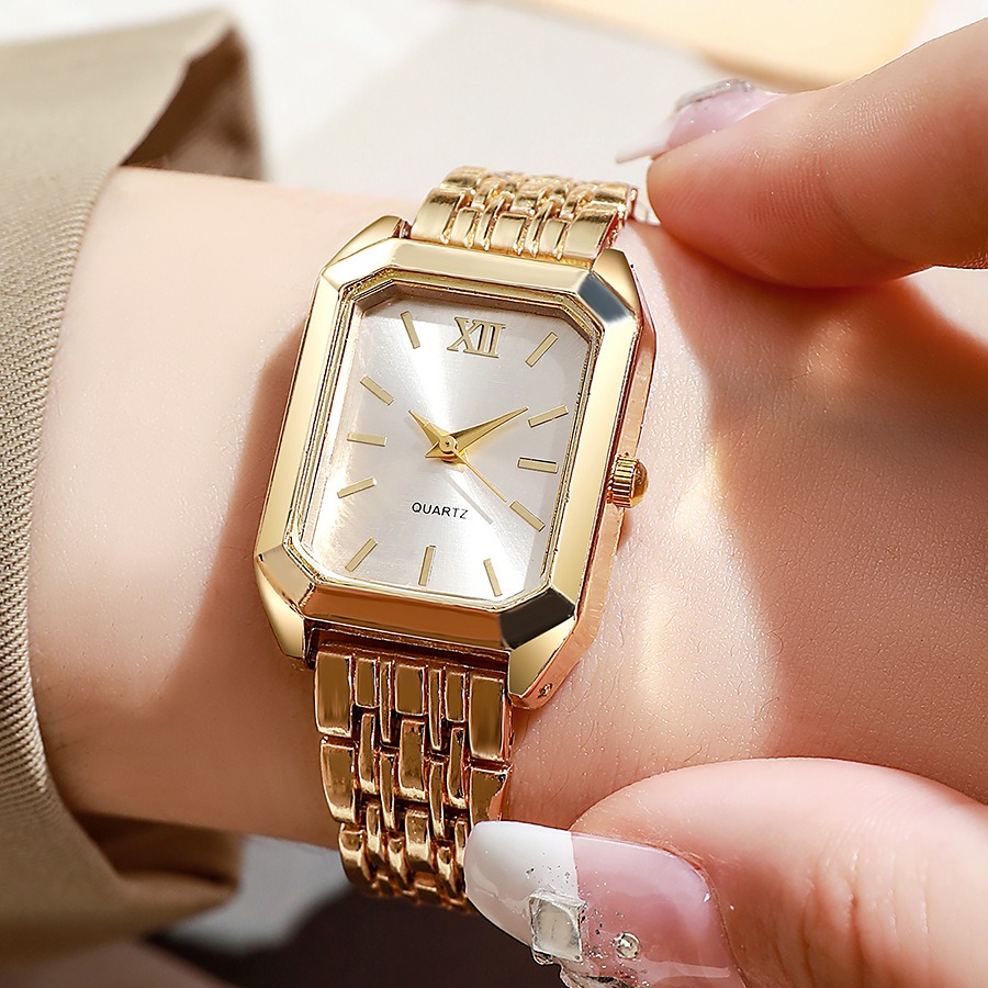 Relógio de Quartzo de Luxo par - Luxury Watch Square avaliação e preço