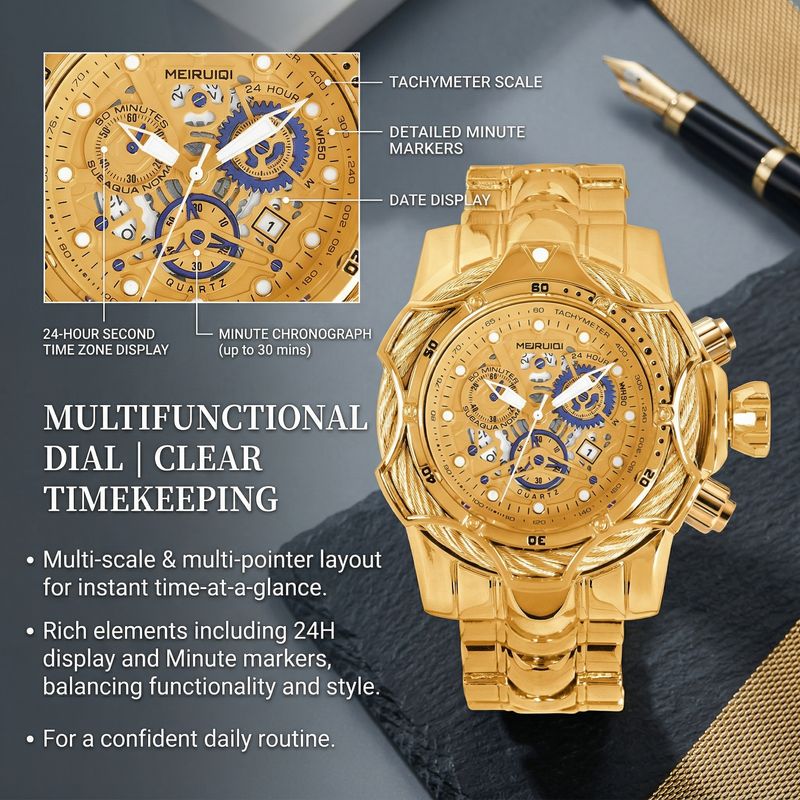 Relógio Cronógrafo Mecânico Oc - Luxury Watch Hublot avaliação e preço