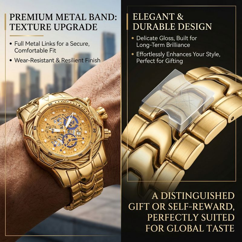 Relógio Cronógrafo Mecânico Oc - Luxury Watch Hublot avaliação e preço