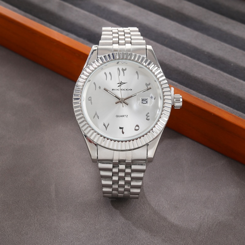 Moda masculina relógios data h - Luxury Watch With Arabic Numerals avaliação e preço