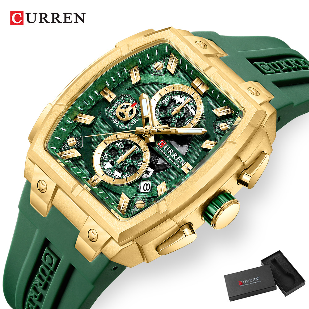 Relógio de Luxo Vintage CURREN - Luxury Watch Display avaliação e preço