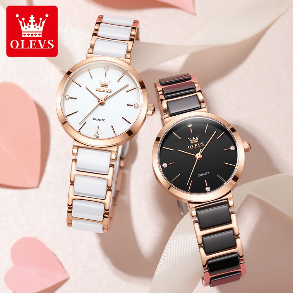 Olevs relógio feminino 5877 lu - Luxury Watch Holder avaliação e preço