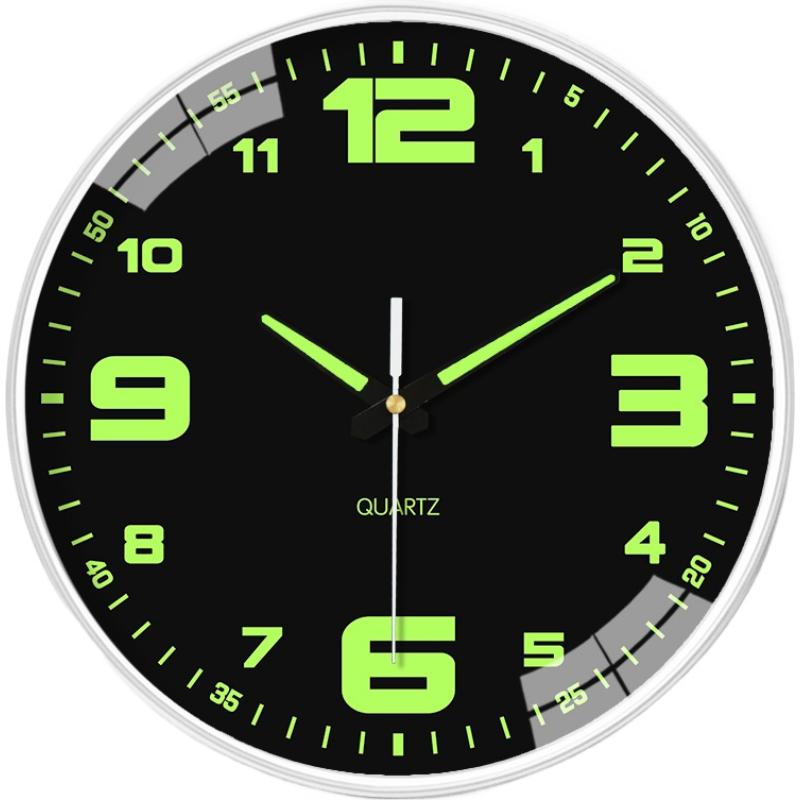 Relógio de quartzo luminoso 8  - Luxury Watch Wall Clock avaliação e preço