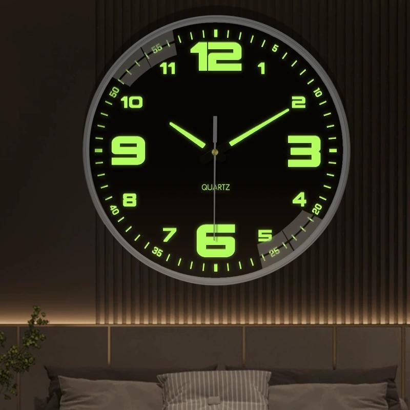 Relógio de quartzo luminoso 8  - Luxury Watch Wall Clock avaliação e preço