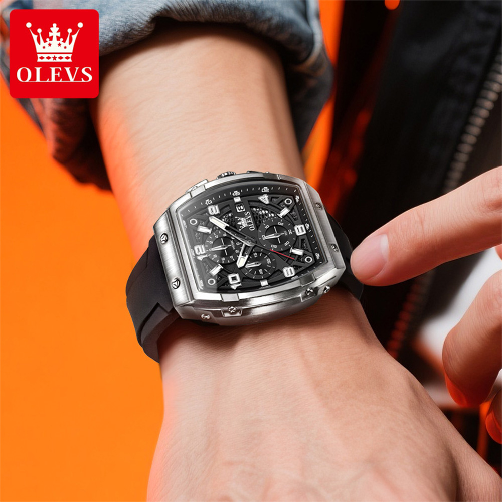 Olevs relógios masculinos 2976 - Luxury Watch Affordable avaliação e preço