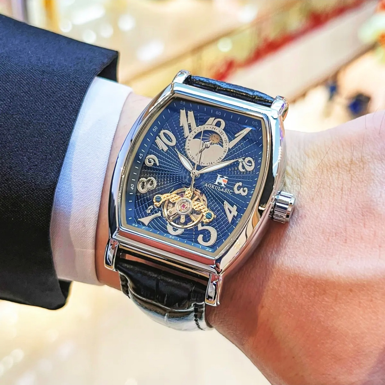 Relógio Mecânico Masculino de  - Luxury Watch Europe avaliação e preço