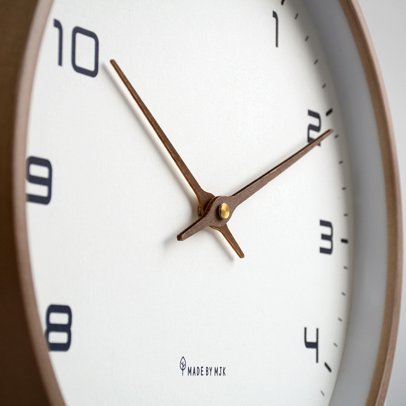 Nordic madeira maciça relógio  - Luxury Watch Wall Clock avaliação e preço