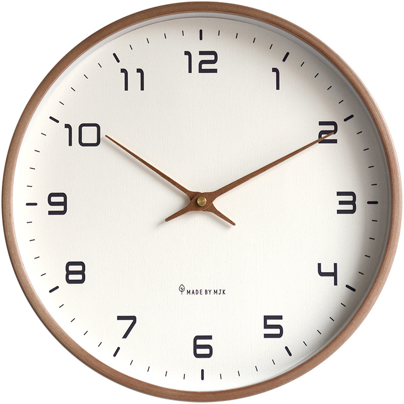 Nordic madeira maciça relógio  - Luxury Watch Wall Clock avaliação e preço