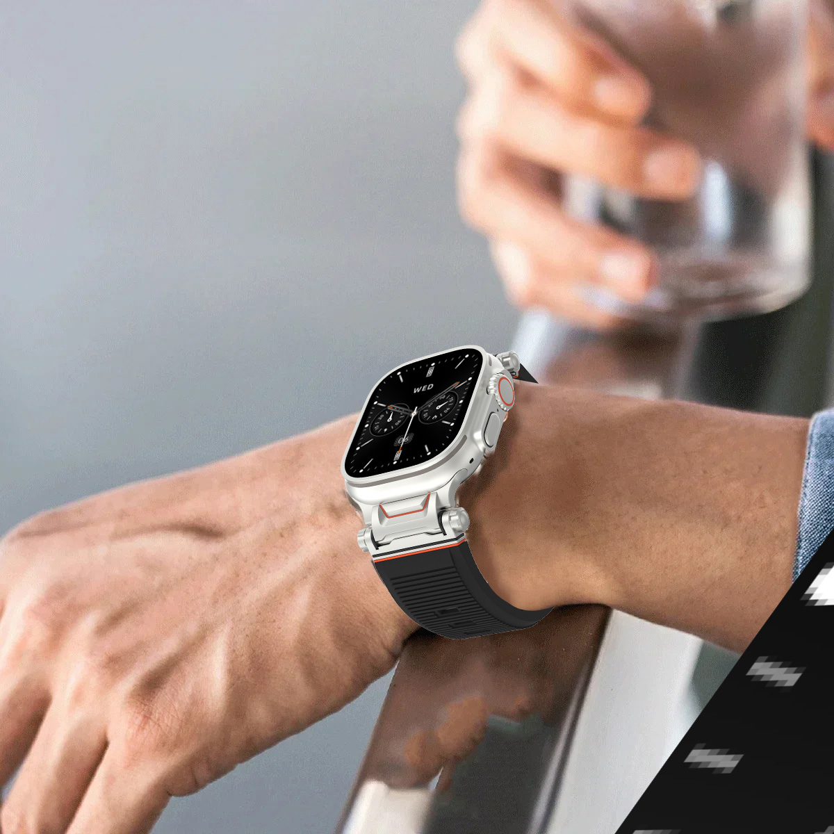 Pulseira esportiva de silicone - Luxury Watch Apple Bands avaliação e preço