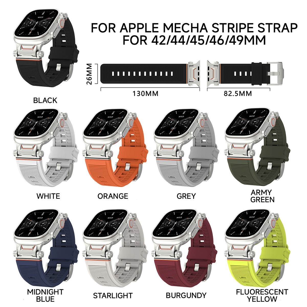 Pulseira esportiva de silicone - Luxury Watch Apple Bands avaliação e preço