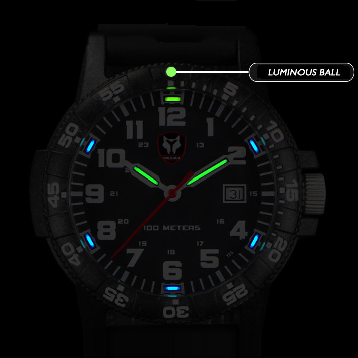 Hnlgnox-Relógio de pulso mascu - Luxury Watch With Arabic Numerals avaliação e preço