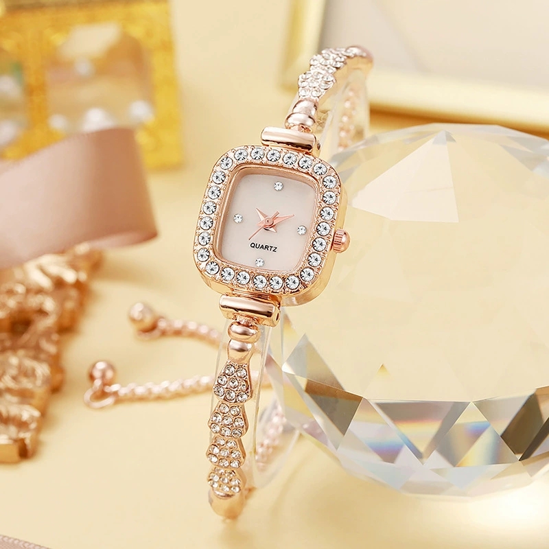 Nova moda relógios para mulher - Luxury Watch Square avaliação e preço