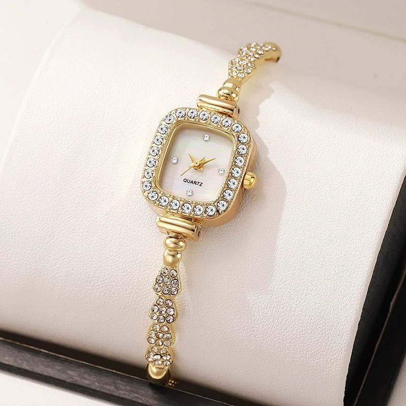 Nova moda relógios para mulher - Luxury Watch Square avaliação e preço