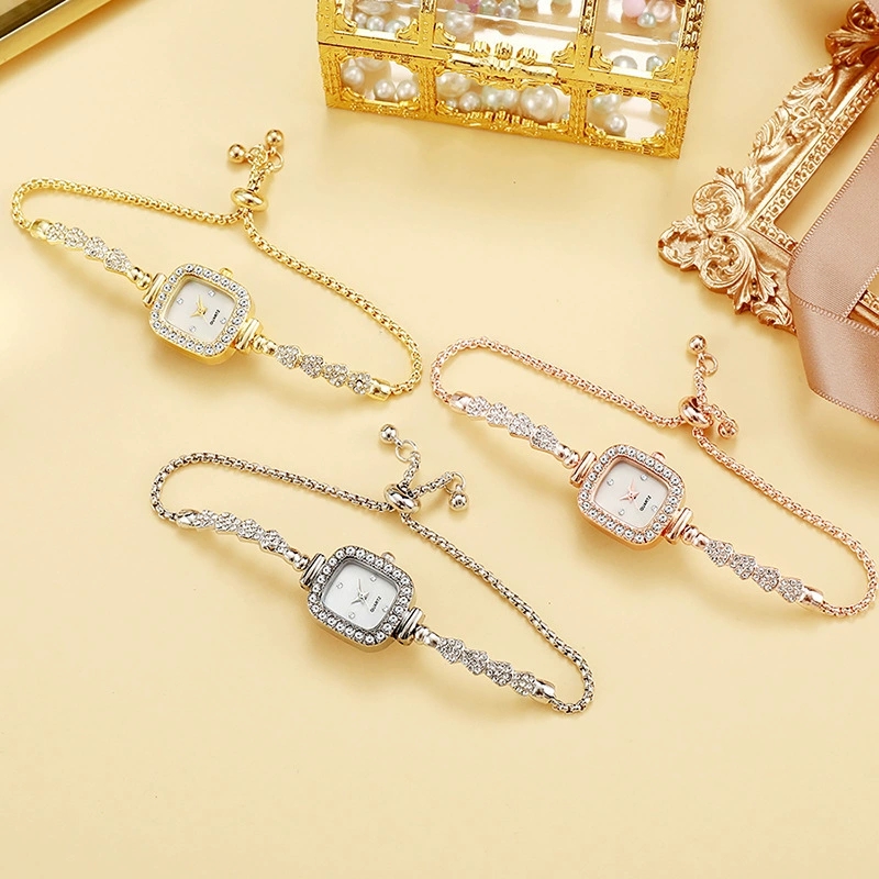 Nova moda relógios para mulher - Luxury Watch Square avaliação e preço
