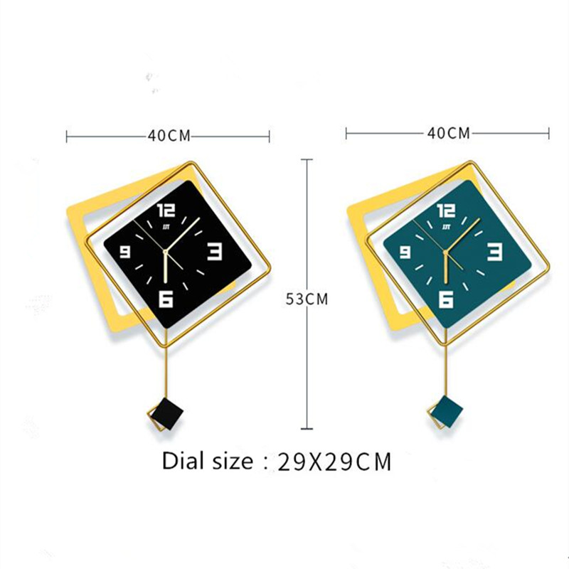 Relógio de Parede Quadrado 3D  - Luxury Watch Europe avaliação e preço