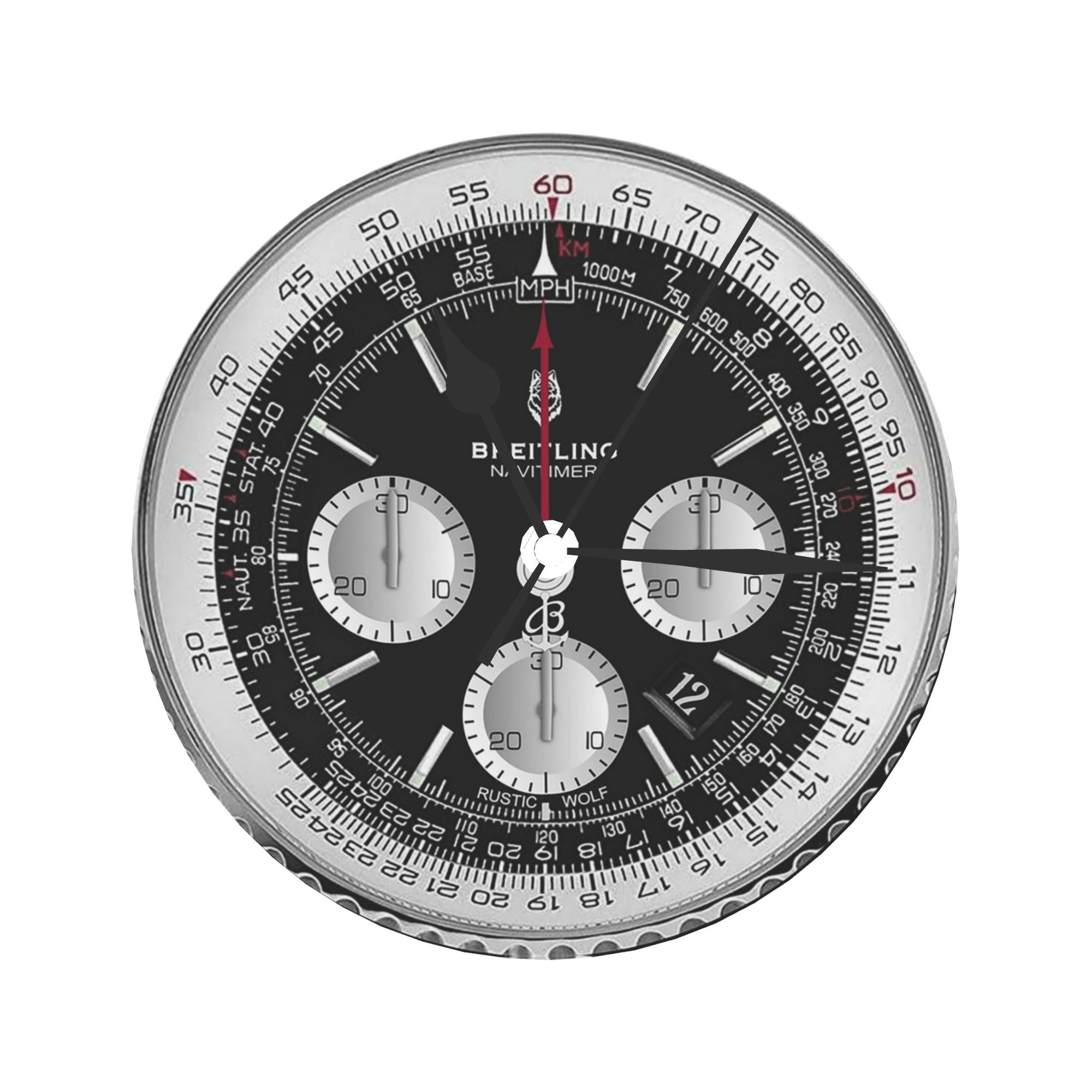 Relógio de parede de luxo pret - Luxury Watch Wall Clock avaliação e preço