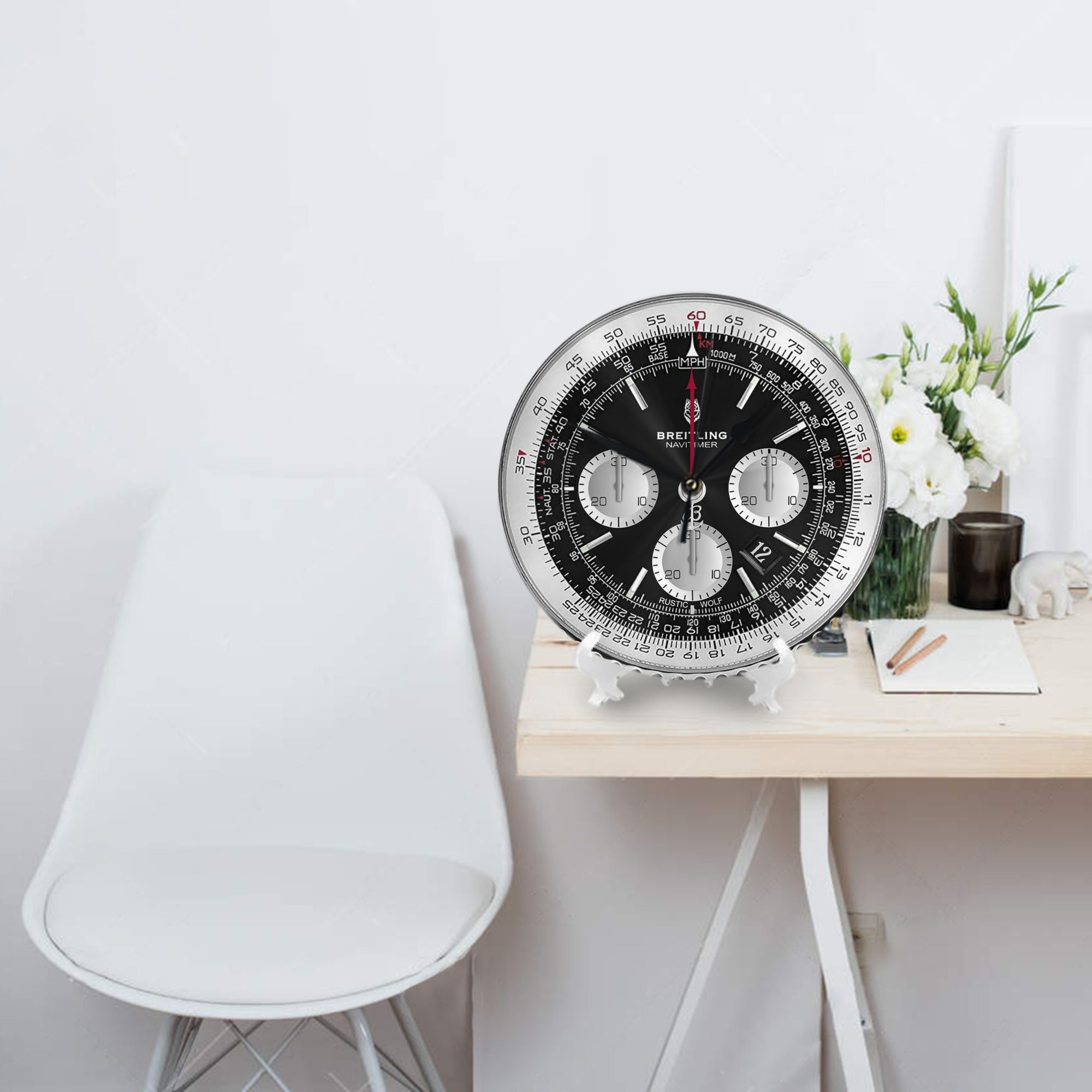 Relógio de parede de luxo pret - Luxury Watch Wall Clock avaliação e preço